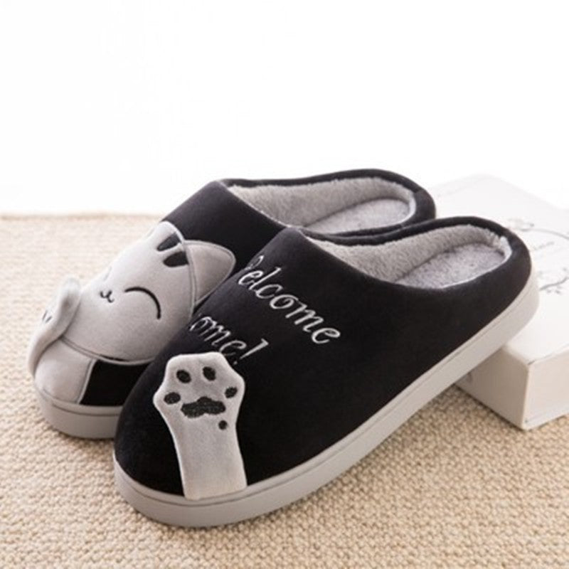 Schöne Baumwoll-Hausschuhe