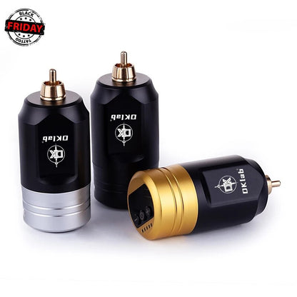 Black Friday DKLAB KL-2 Wireless Tattoo Power Supply,Tattoo Battery,Rechargeable Wireless Powerlithium Polymer 1600Mah
