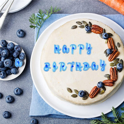 1 Set Alphabet Cake Molds Plastic Letter Fondant Mold Cookie Cutter Mold Number Cake Decorating Tools Pastry Baking Accessories