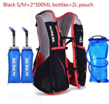 Sac à dos pour eau de course, gilet de sport