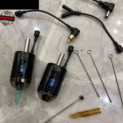 Black Friday High Quality Tattoo Wireless Battery Grip Machine Working with Needles Cartridge Tattoo Power Grip